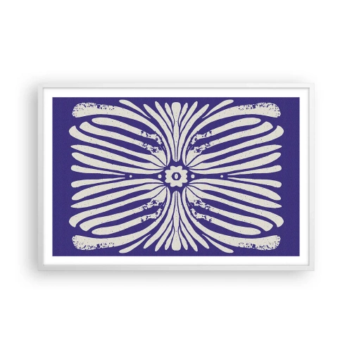 Affisch i vit ram - Etnisk inspiration - 91x61 cm