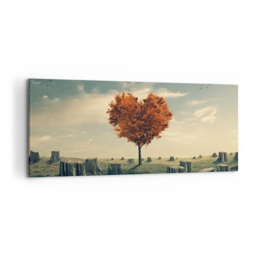 Canvastavla - Bild på duk - Det finns fortfarande hopp - 120x50 cm
