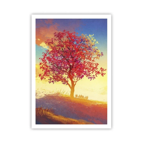 Affisch - Pilgrim i målet - 70x100 cm