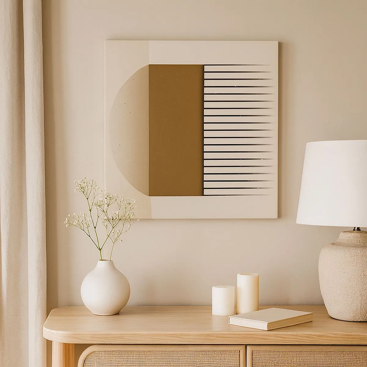 Canvastavla - Bild på duk - Olika tillstånd - 30x30 cm