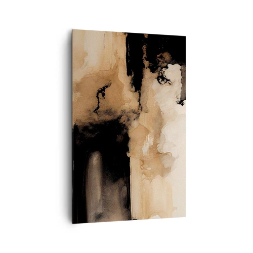 Canvastavla - Bild på duk - Intrigerande abstraktion - 80x120 cm