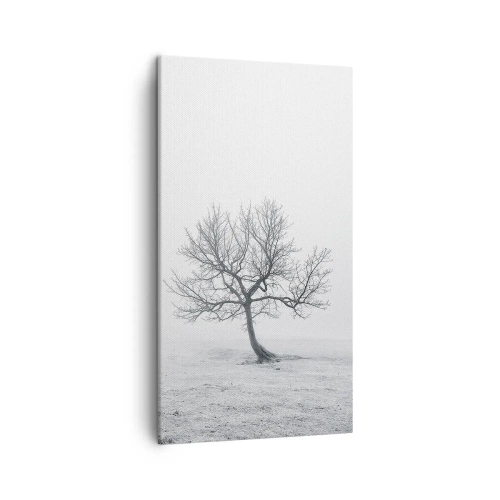 Canvastavla - Bild på duk - Mot intet - 45x80 cm