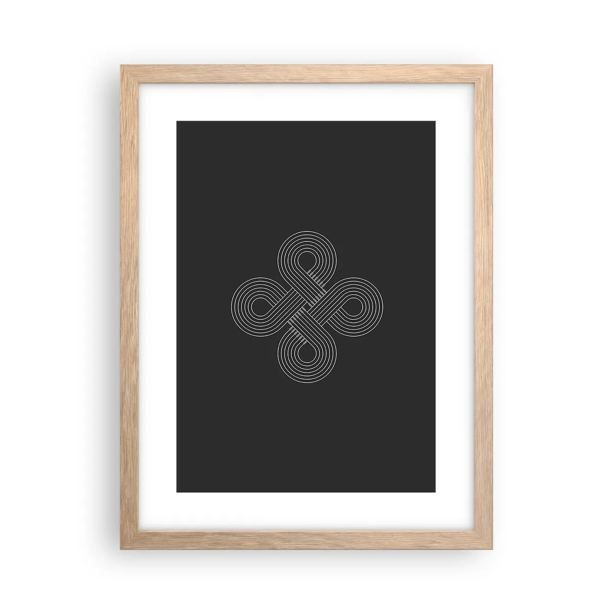 Affisch i ram av ljusek - I keltisk anda - 30x40 cm