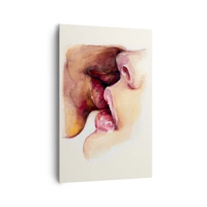 Canvastavla - Bild på duk - Som dag och natt, jord och himmel - 80x120 cm