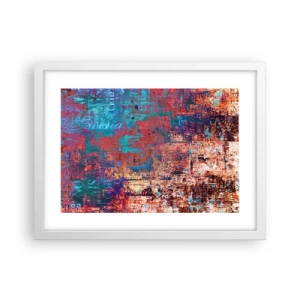 Affisch i vit ram - Minne och icke-minne - 40x30 cm