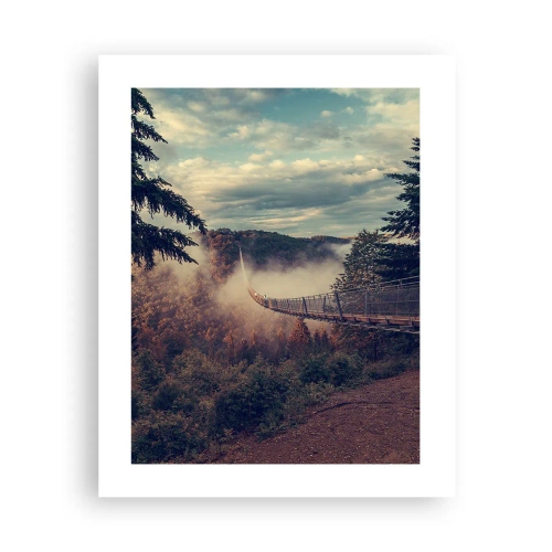 Affisch - Över höstskogen - 40x50 cm