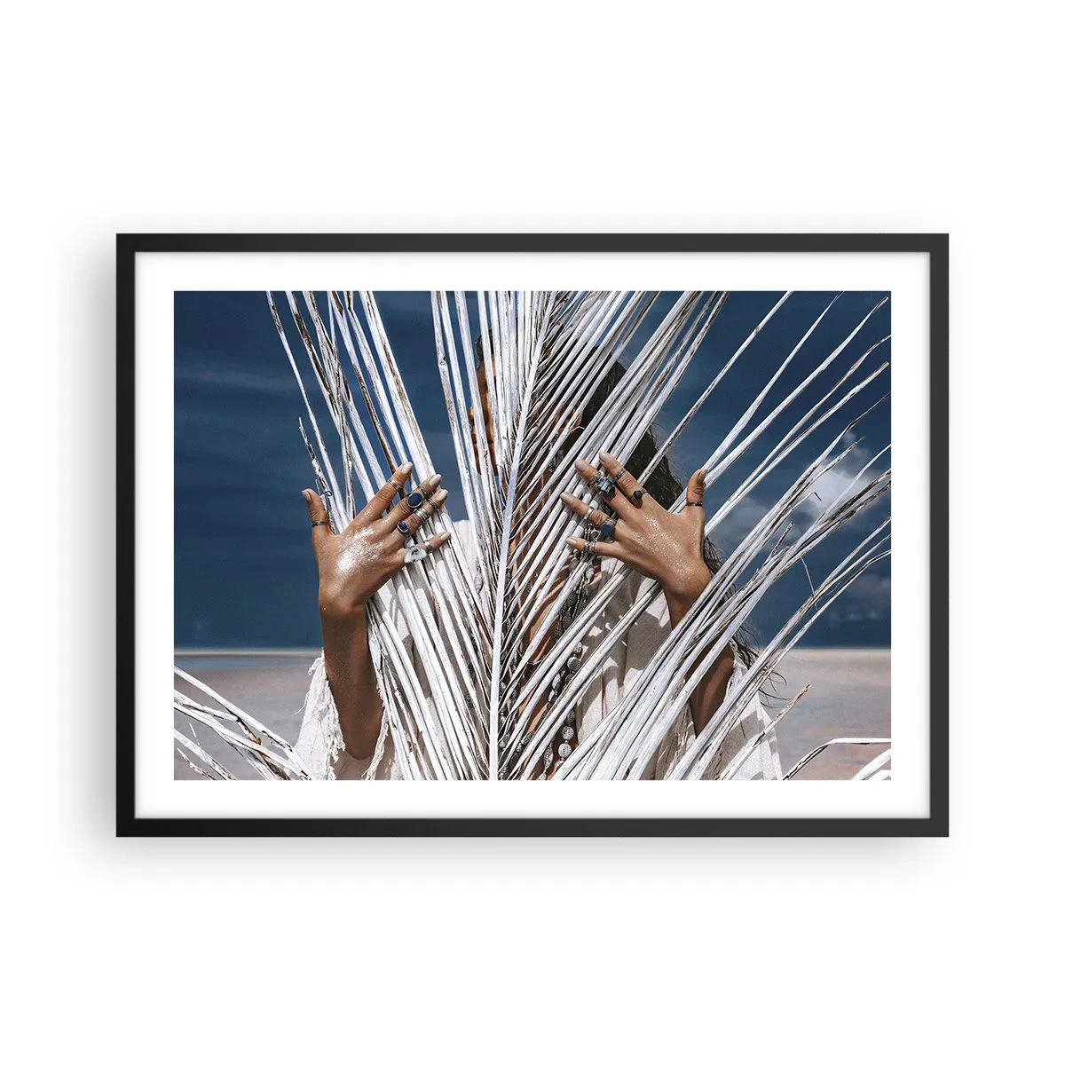 Affisch i svart ram - Schamanens flickvän? - 70x50 cm
