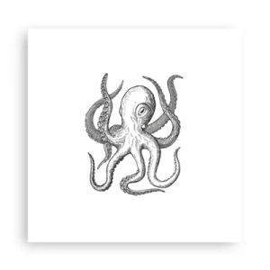 Affisch - Dansar med vågorna - 30x30 cm