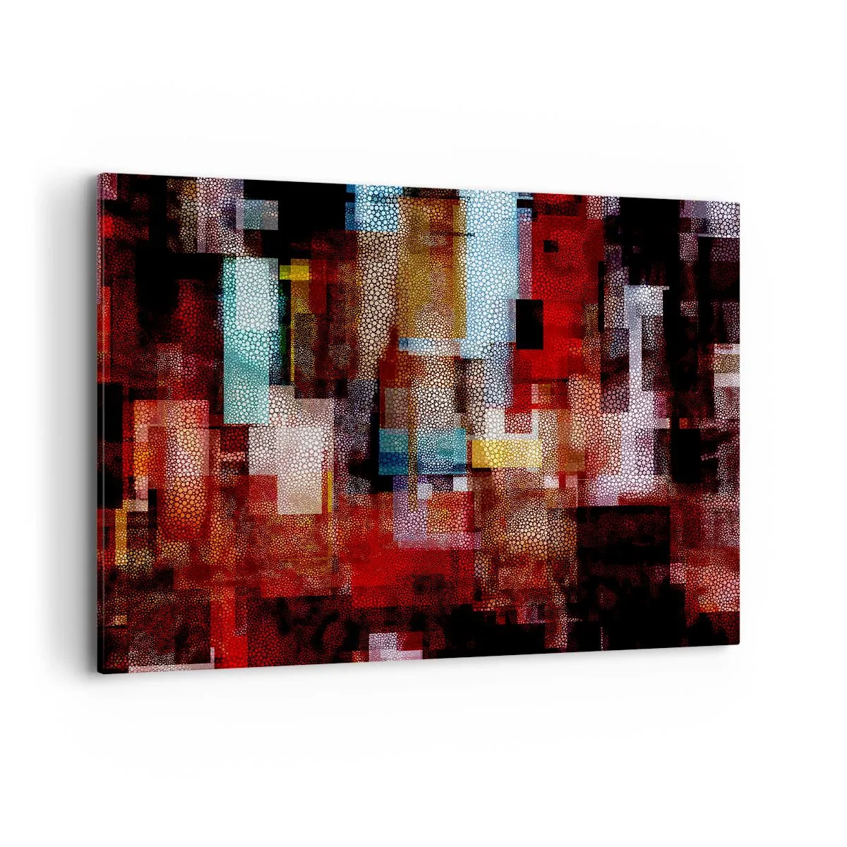 Canvastavla - Bild på duk - Blandat och mixat - 100x70 cm