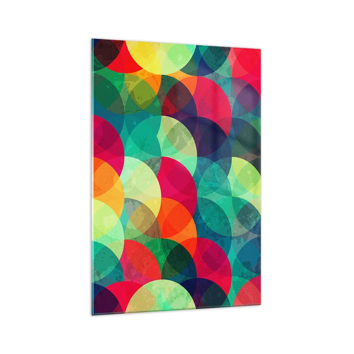 Glastavla - Bild på glas - Regnbågsfärd - 70x100 cm