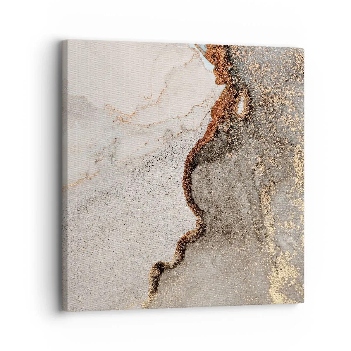 Canvastavla - Bild på duk - På färgernas gräns - 30x30 cm