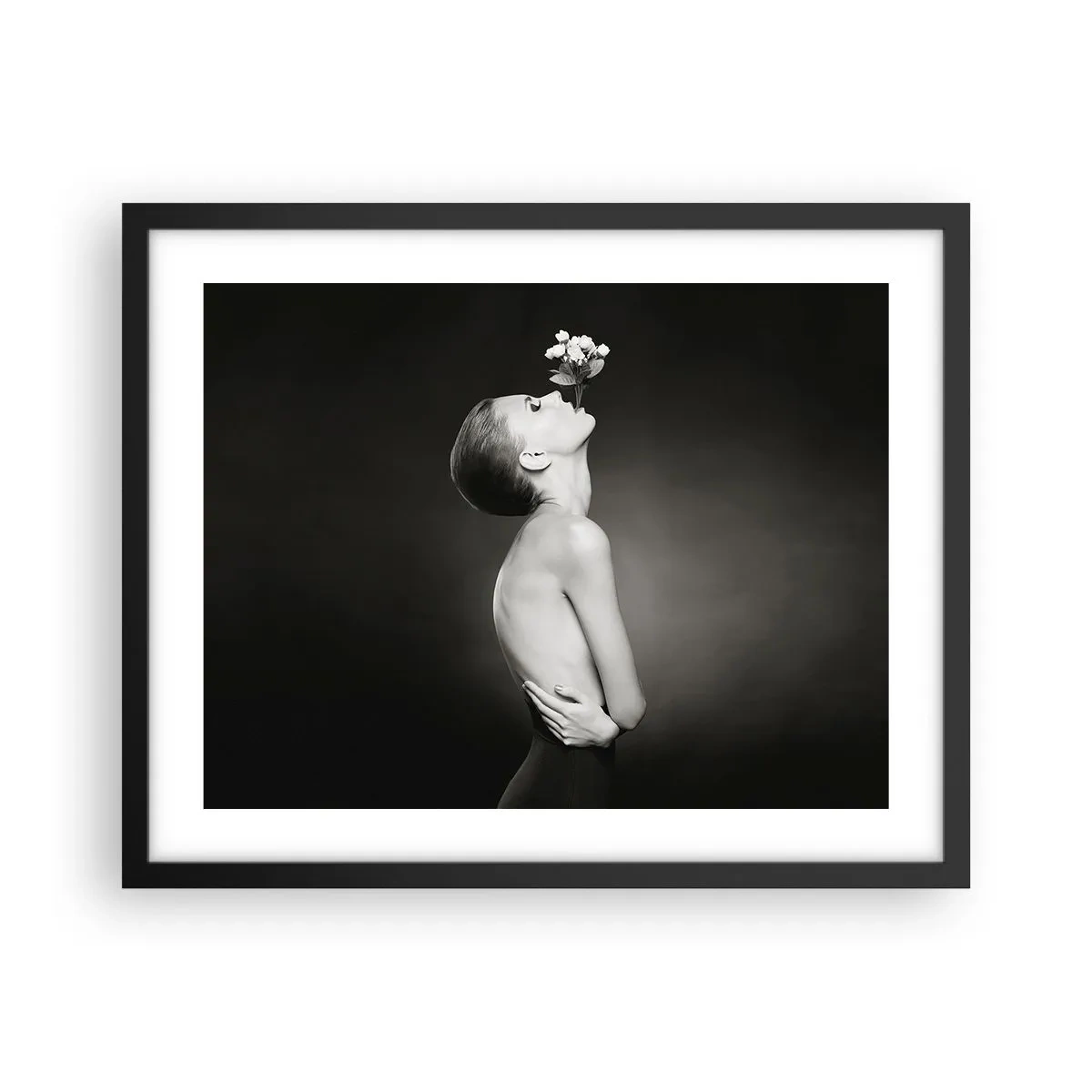 Affisch i svart ram - Excentrisk elegans - 50x40 cm