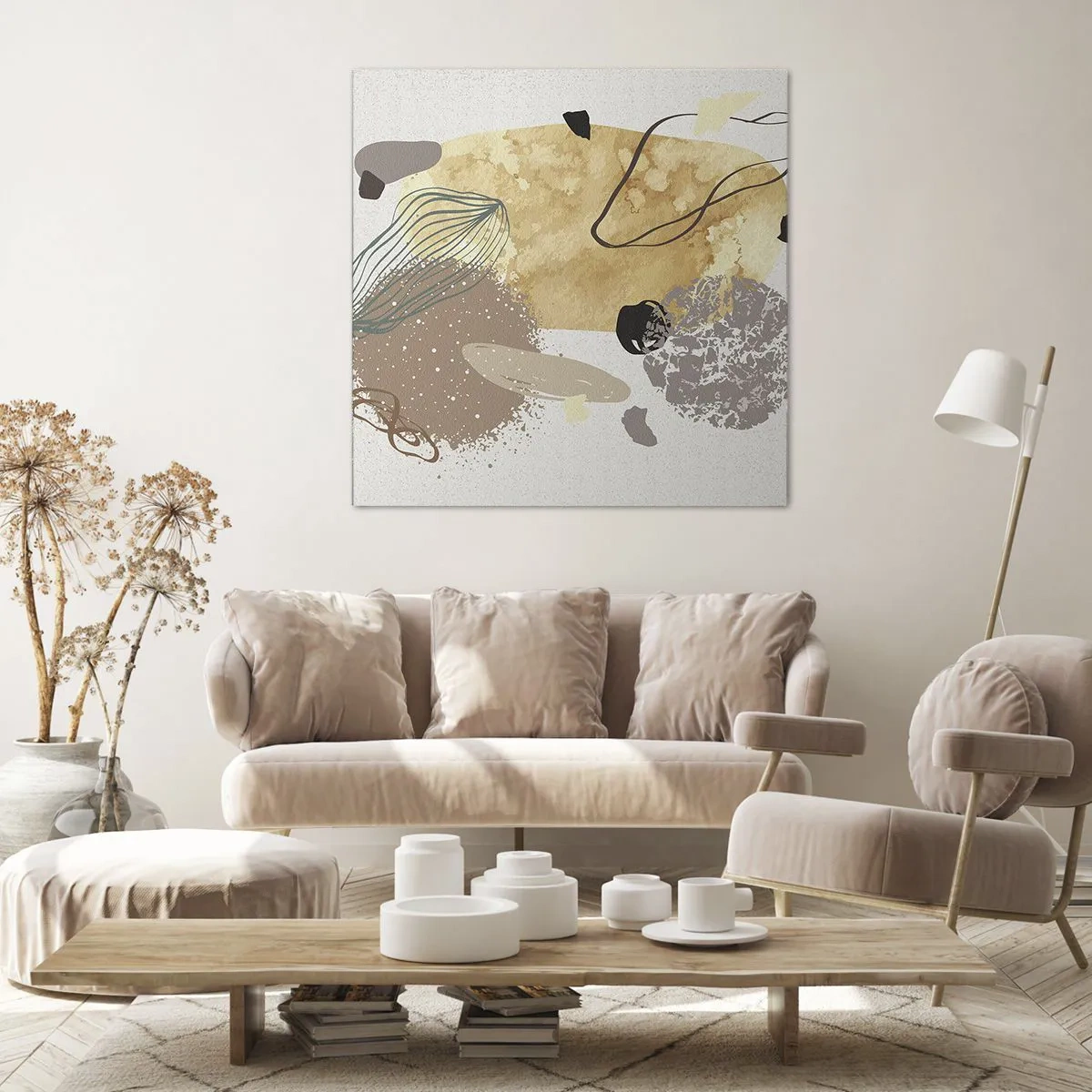 Canvastavla - Bild på duk - Olika former - 70x70 cm