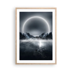 Affisch i ram av ljusek - En berättelses final - 50x70 cm