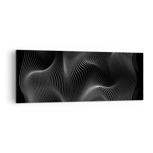 Canvastavla - Bild på duk - Ljusets dans i rymden - 140x50 cm