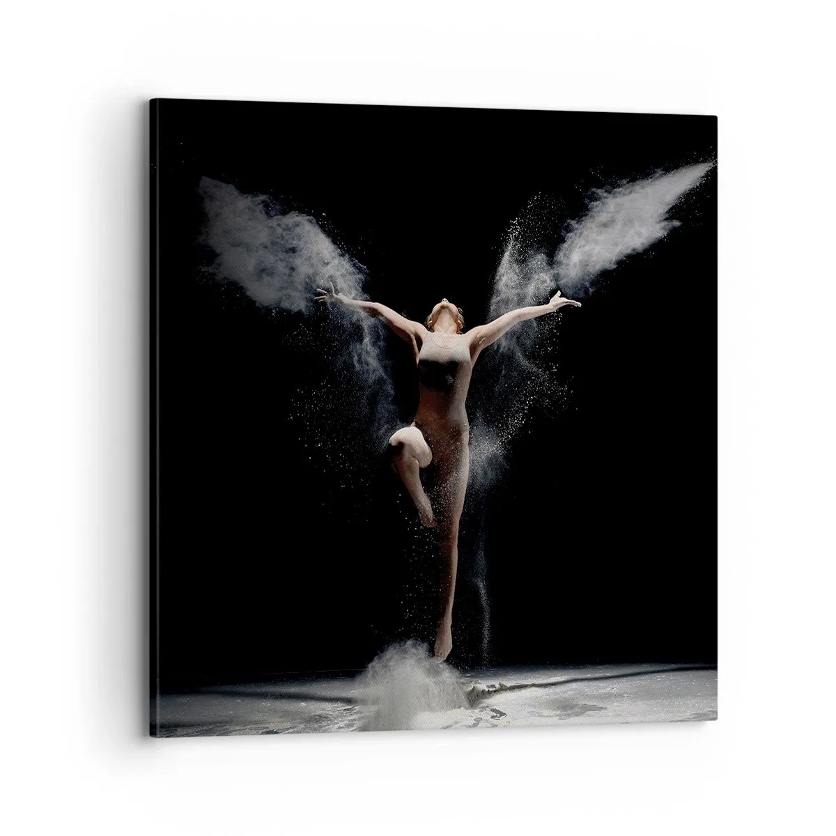 Canvastavla - Bild på duk - Alverna finns - 70x70 cm