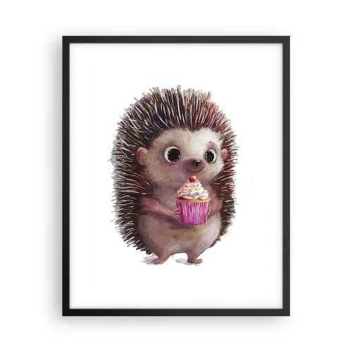 Affisch i svart ram - Varje dag är helgdag - 40x50 cm