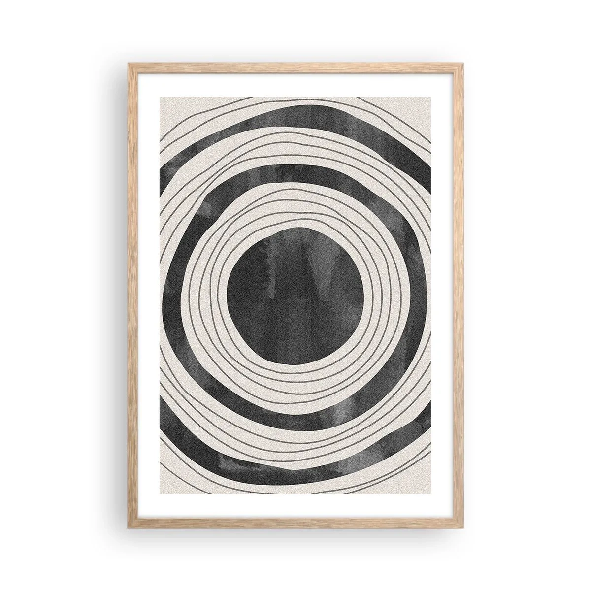 Affisch i ram av ljusek - I själva kärnan - 50x70 cm