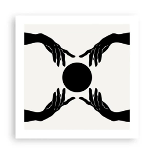 Affisch - Ett hemligt tecken - 50x50 cm