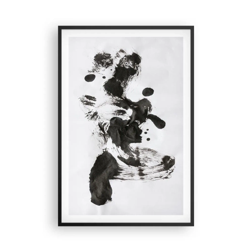Affisch i svart ram - En metod i galenskap? - 61x91 cm