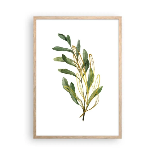 Affisch i ram av ljusek - Allt som är gott - 50x70 cm