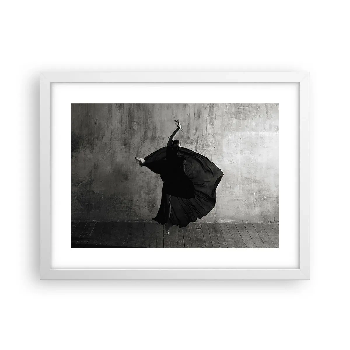 Affisch i vit ram - Full av passion - 40x30 cm