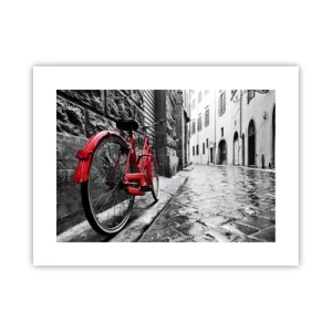 Affisch - Den riktiga skönheten åldras inte - 40x30 cm