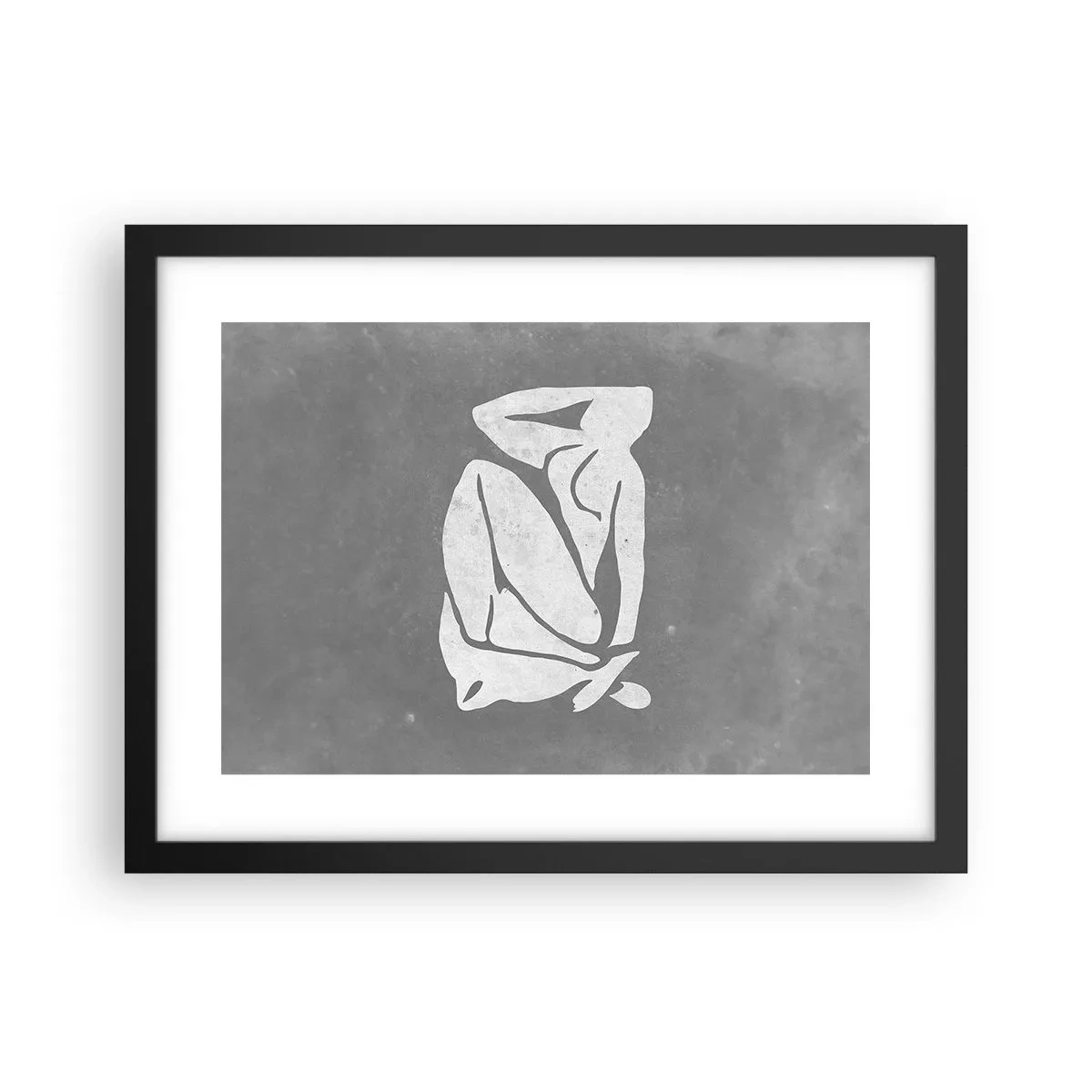 Affisch i svart ram - I drömmarnas värld - 40x30 cm