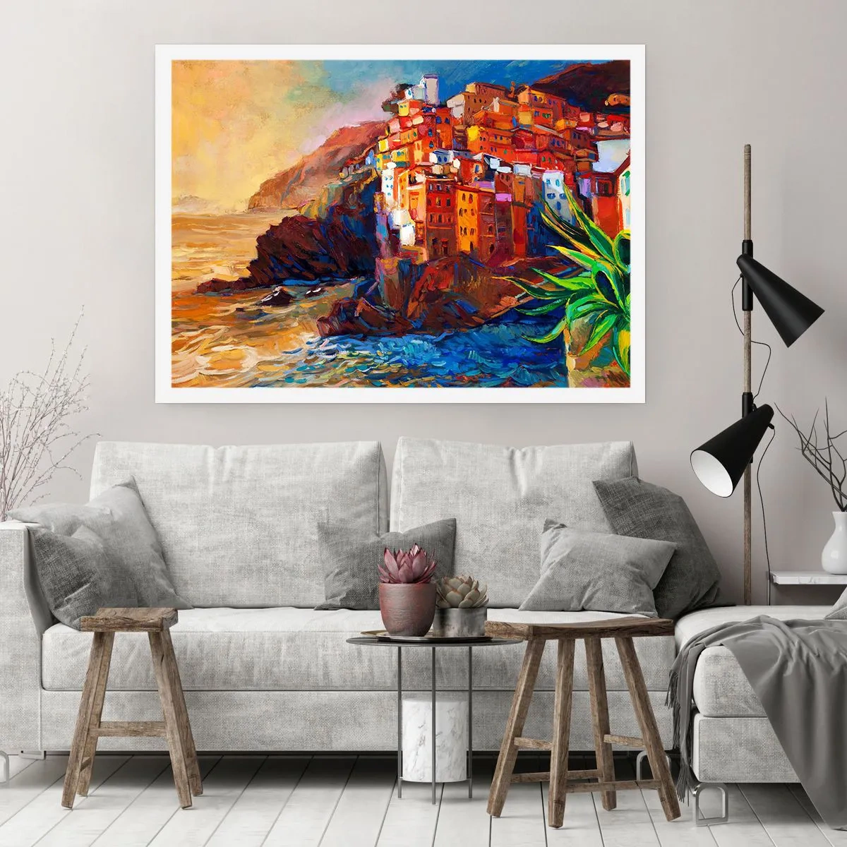 Affisch - Italiensk stämning - 91x61 cm