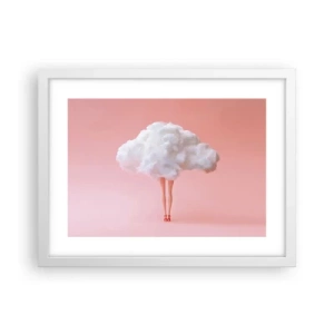 Affisch i vit ram - Söt utfästelse - 40x30 cm