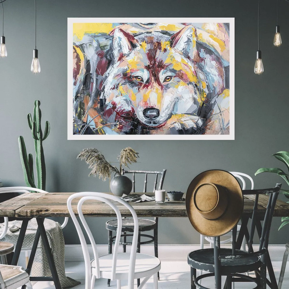 Affisch - Lugnt bland de närmsta - 91x61 cm