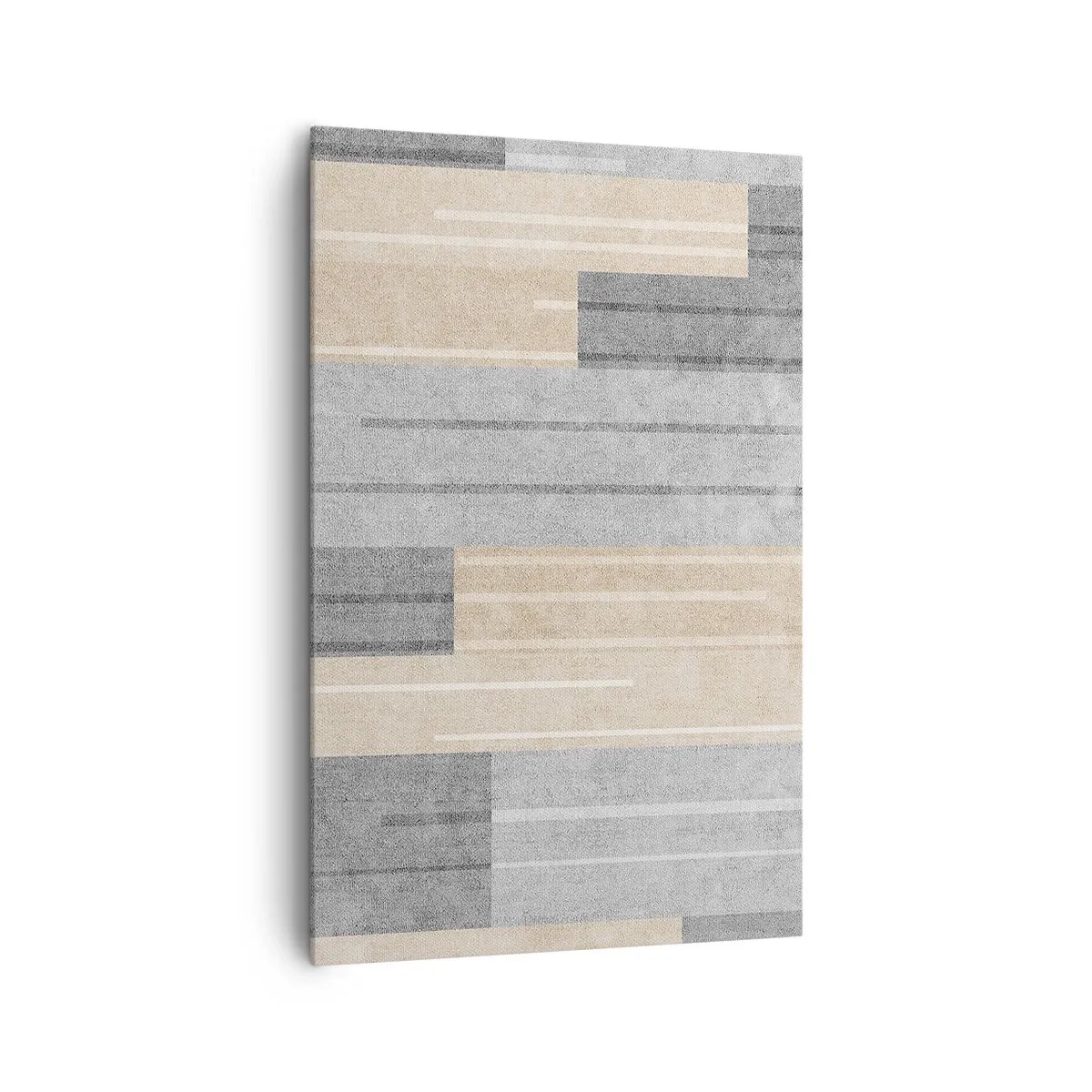 Canvastavla - Bild på duk - Komposition: allt i lod - 80x120 cm