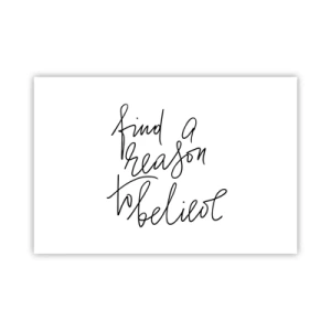 Affisch - Det är möjligt - 91x61 cm