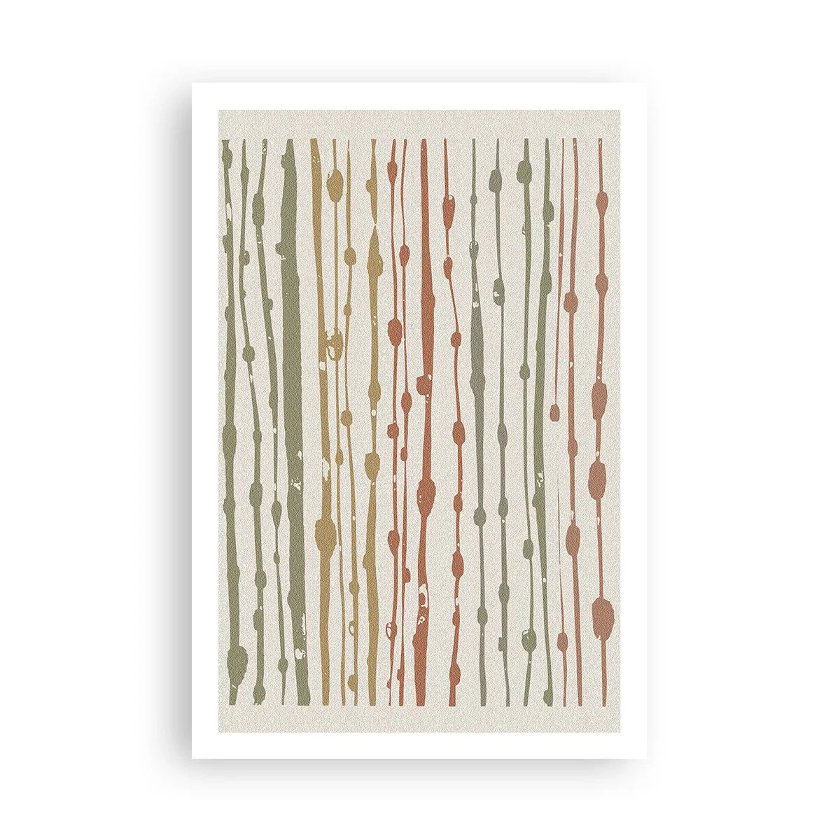 Affisch - Musikalisk färgnotation - 61x91 cm