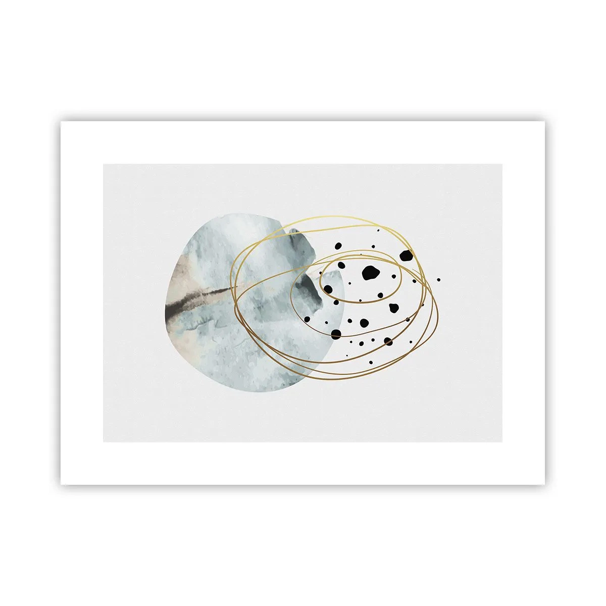 Affisch - I rummets famn - 40x30 cm