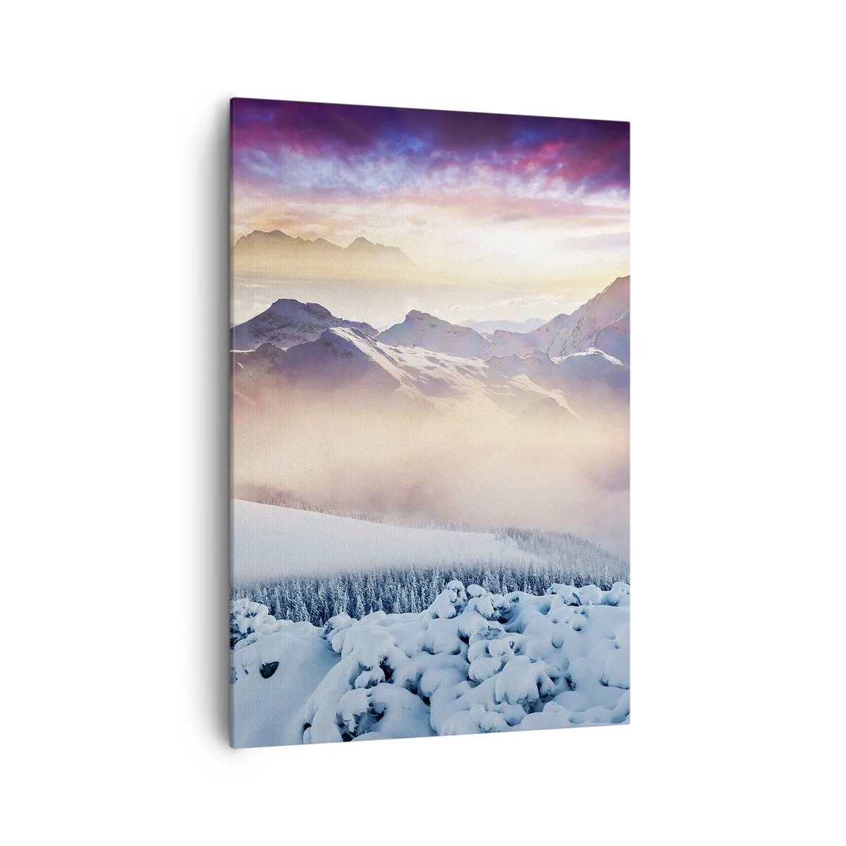 Canvastavla - Bild på duk - Naturens styrka och renhet - 70x100 cm