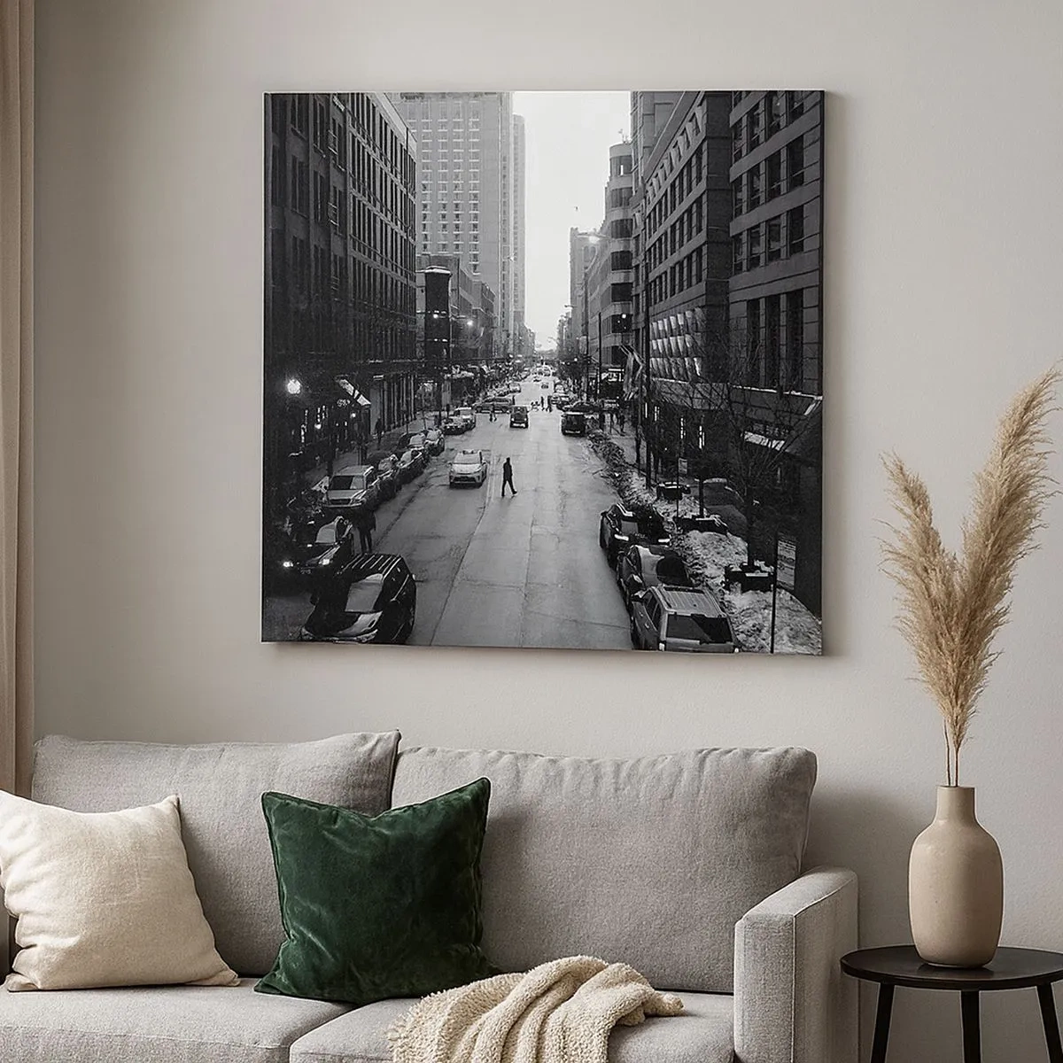 Canvastavla - Bild på duk - Nästa dag som varje dag - 30x30 cm