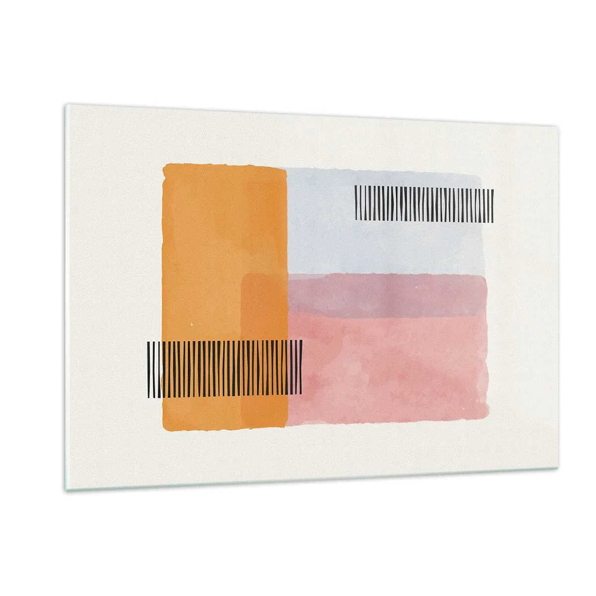 Glastavla - Bild på glas - Från hörna till hörna - 120x80 cm