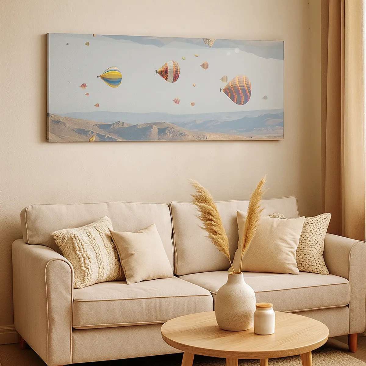 Canvastavla - Bild på duk - Här är allt möjligt - 30x30 cm