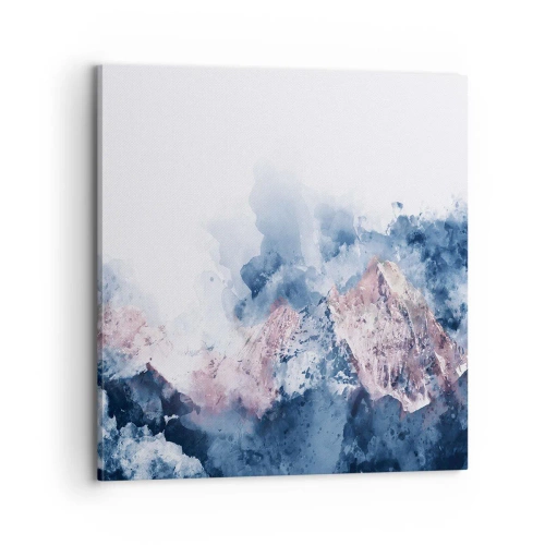 Canvastavla - Bild på duk - Det är toppen! - 70x70 cm