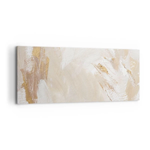 Canvastavla - Bild på duk - Pastellfärgad komposition - 100x40 cm