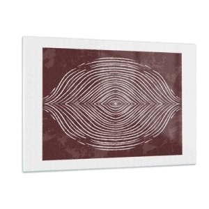 Glastavla - Bild på glas - Rymden talar - 120x80 cm
