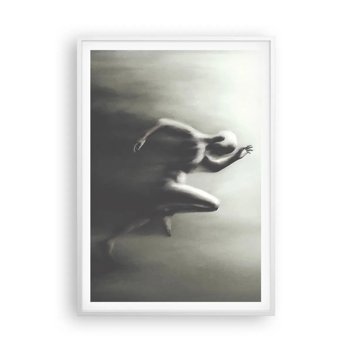 Affisch i vit ram - Omöjlig att stoppa - 70x100 cm