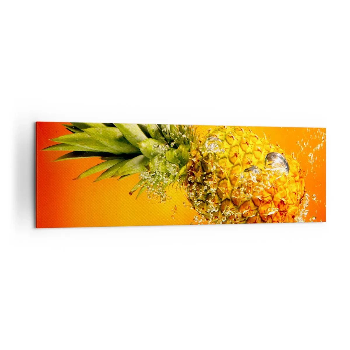 Canvastavla - Bild på duk - Saftig tropisk fräschhet - 160x50 cm