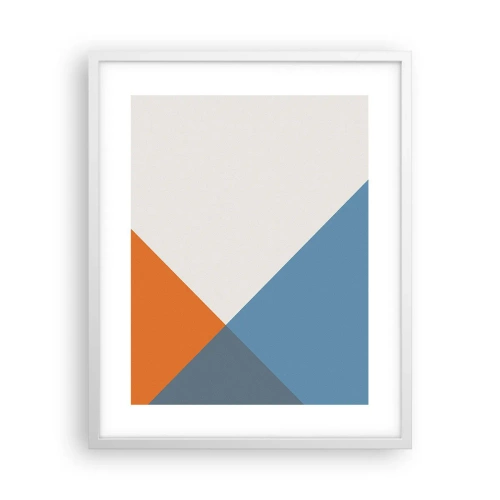 Affisch i vit ram - Under vinkel… - 40x50 cm
