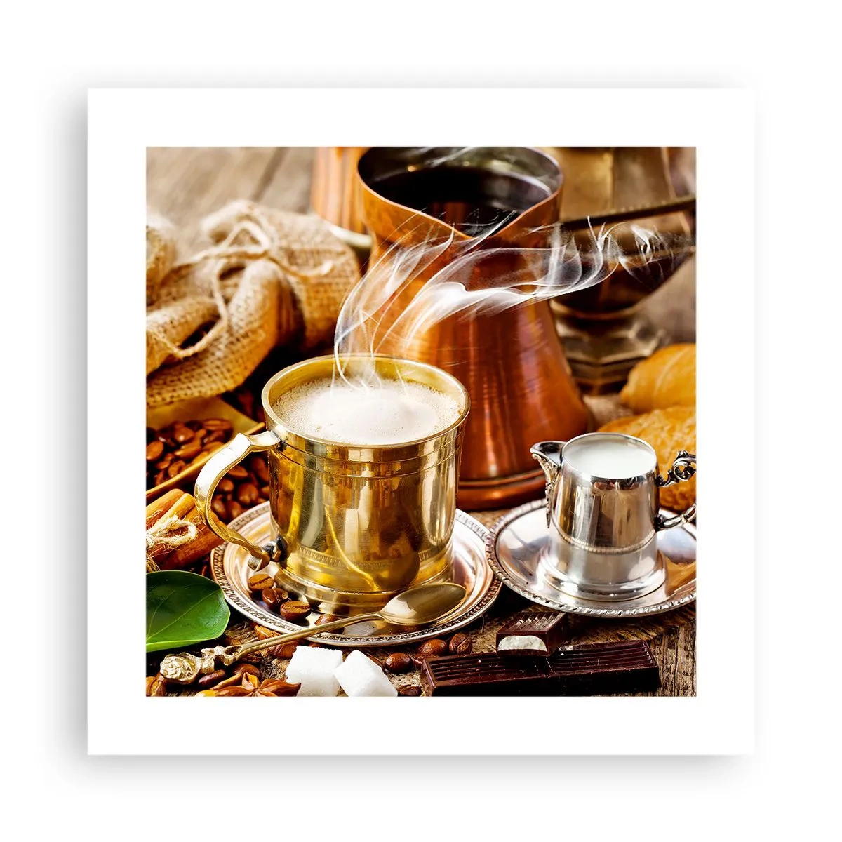 Affisch - Ha en trevlig dag! - 40x40 cm