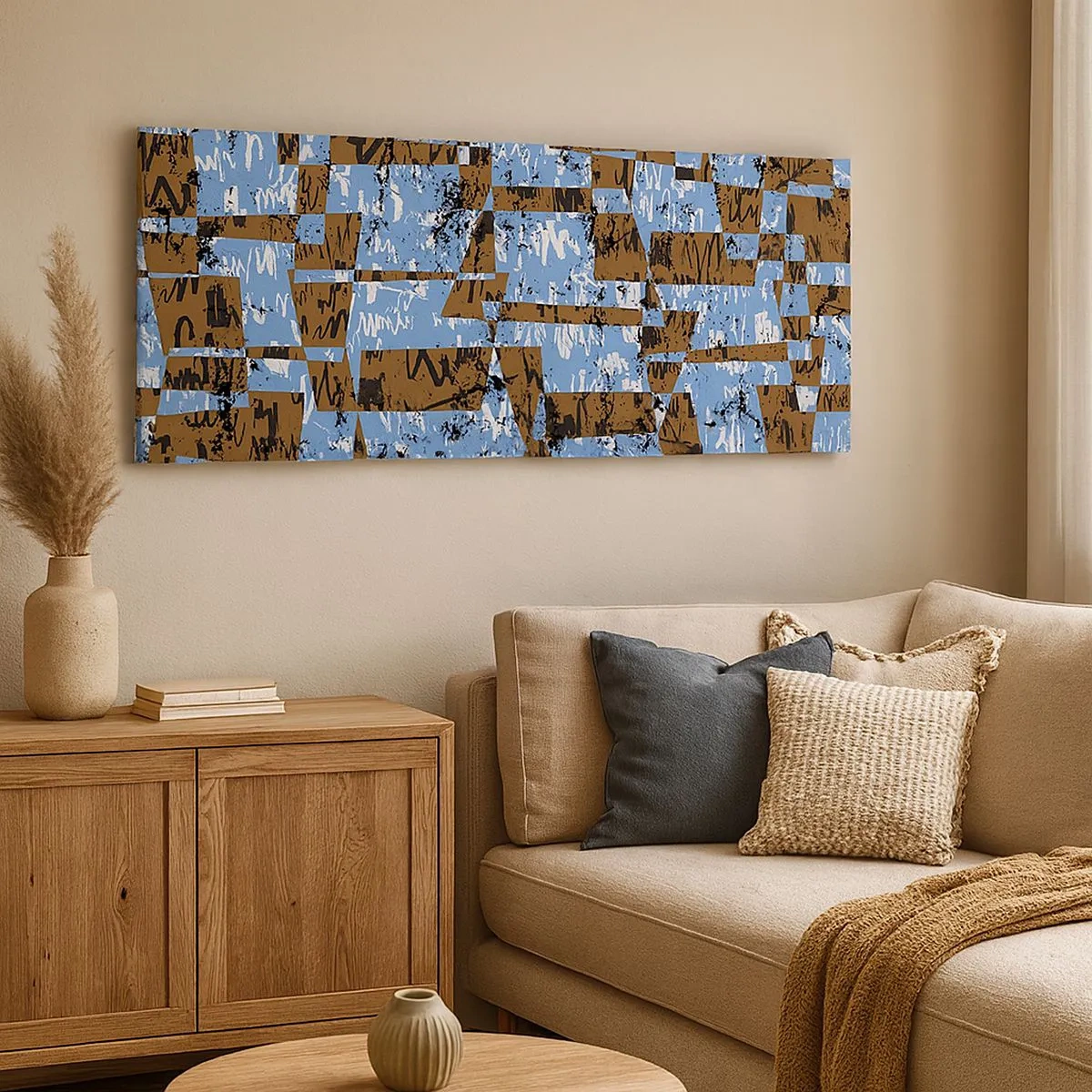 Canvastavla - Bild på duk - Icke-folkligt urklipp - 100x40 cm