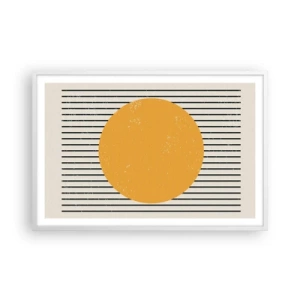 Affisch i vit ram - Enkelhetens kraft - 91x61 cm