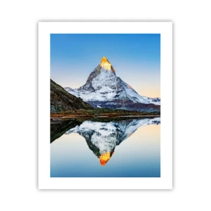 Affisch - Två världar - 40x50 cm