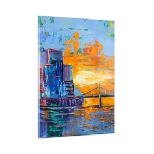 Glastavla - Bild på glas - Kultur och natur - 50x70 cm